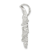 Sterling Silver 925 Men's Scorpion Pendant with Polished Anti-Tarnish Finish